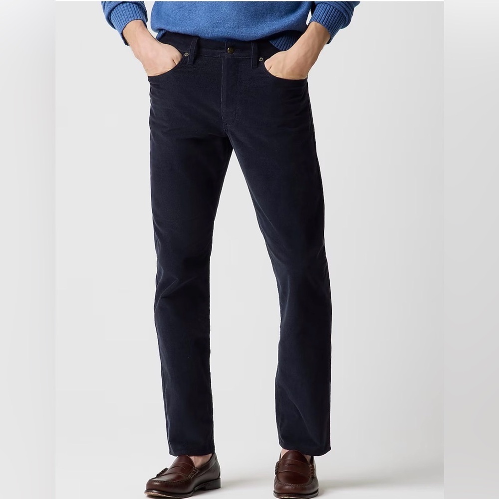 J. Crew Men's Dark blue Corduroy Pants